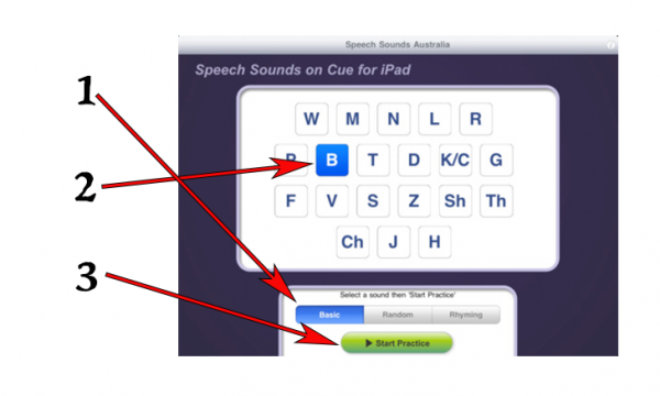 how to start speech on radio